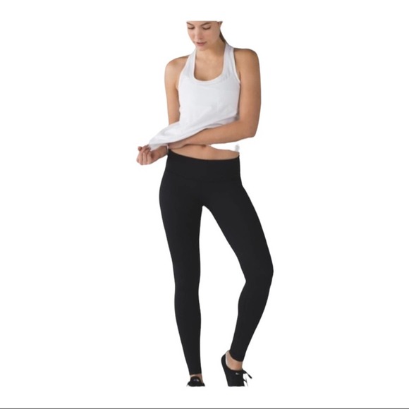 lululemon athletica Pants - Lululemon Black Wunder Under Legging